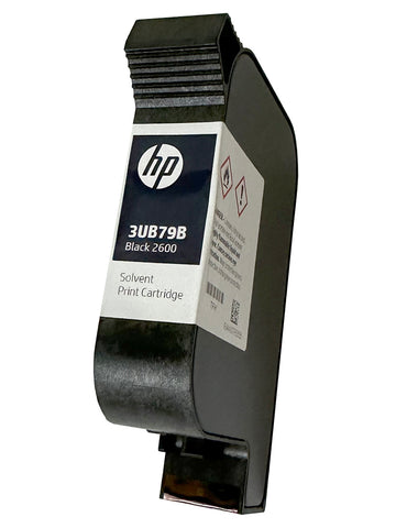 HP 2600 Black Solvent Ink Cartridge